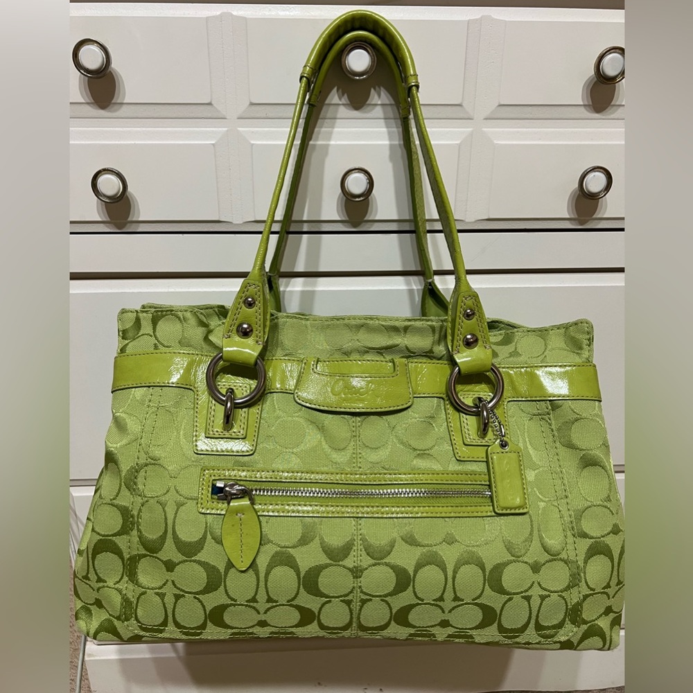 A 2009 Coach Penelope Signature Canvas handbag